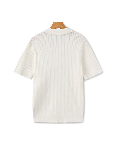 Premium Ribbed Polo